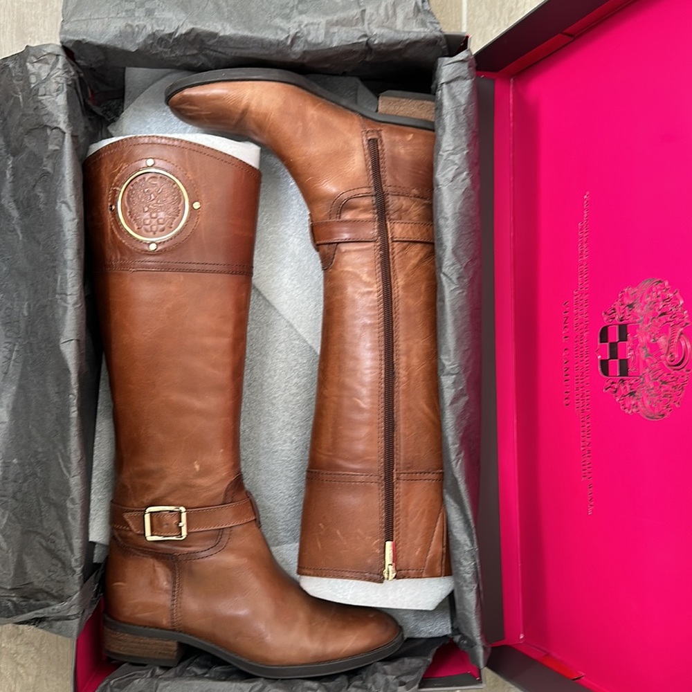 Vince Camuto Tall Riding Boots Sz 7.5